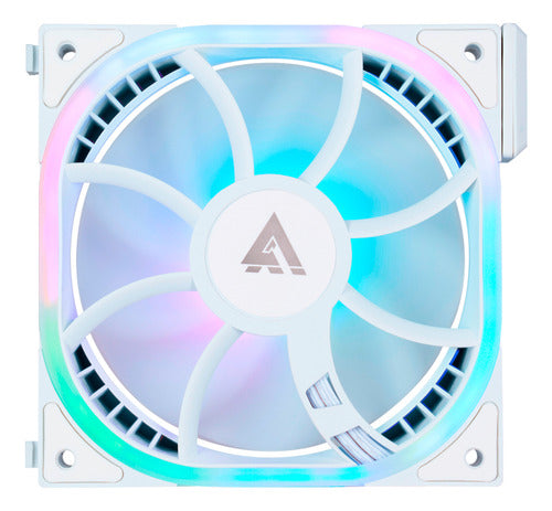 Ventilador Game Factor Fg500-wh Argb, 120mm, 1900rpm, Blanco