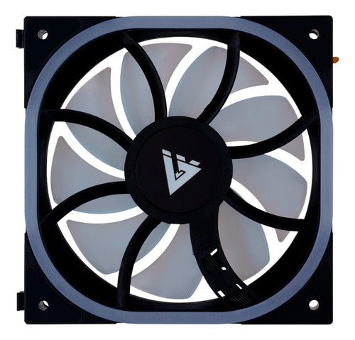 Ventilador Game Factor Fg500-bk Argb, 120mm, 1900rpm, Negro