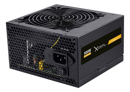 Fuente De Poder Xzeal Xz500 Atx 500w 80plus Xzps500b Negro