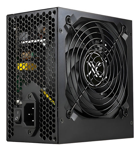 Fuente De Poder Xzeal Xz500 Atx 500w 80plus Xzps500b Negro