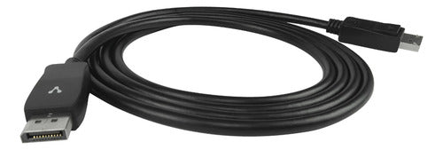 Vorago Cable Displayport Macho 1.4 4k 60hz 2m Negro