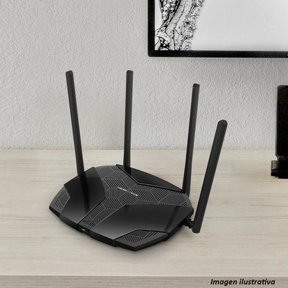 Router Mercusys Ethernet Firewall Mr70x Wi-fi 6, 4 Antenas
