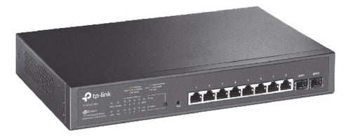 Switch Tp-link Gigabit Ethernet Tl-sg2210mp 8 Puertos Poe+
