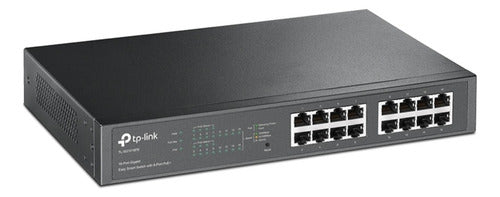 Switch Tp-link Gigabit Ethernet Tl-sg1016pe 16 Puertos 8000e