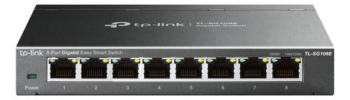 Switch Tp-link Gigabit Ethernet Tl-sg108e 8 Puertos 16 Gbit