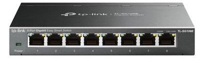 Switch Tp-link Gigabit Ethernet Tl-sg108e 8 Puertos 16 Gbit