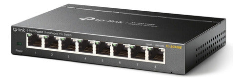 Switch Tp-link Gigabit Ethernet Tl-sg108e 8 Puertos 16 Gbit