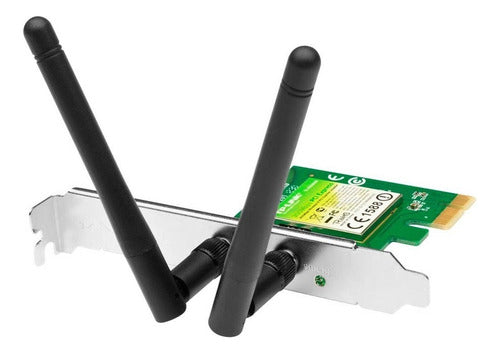 Tp-link Tarjeta Red Tl-wn881nd 300 Mbit Pci Express 2 Antena