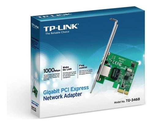 Tp-link Tg-3468 Tarjeta De Red Pci Express, Alámbrico, Ieee