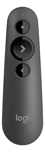 Logitech Presentador R500s, Inalámbrico, Usb, Grafito 20 M