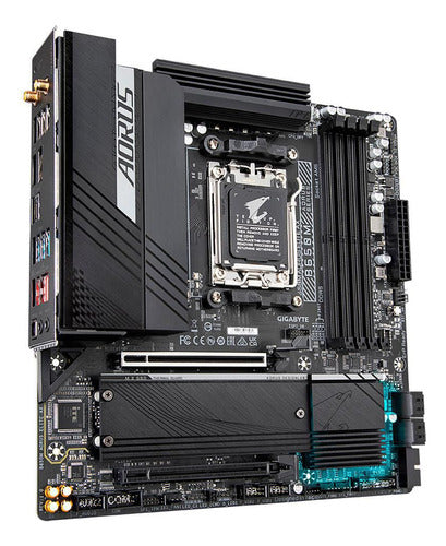 Tarjeta Madre Aorus Micro-atx B650m Aorus Elite Ax Am5 128gb