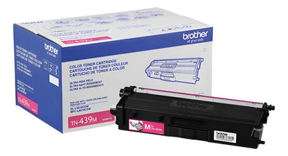 Tóner Brother Tn439m Ultra Alto Rendimiento Magenta 9000 Pág