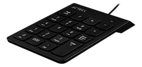 Acteck Teclado Numérico Tn220, Alámbrico, Usb, Negro 19tecla