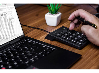 Acteck Teclado Numérico Tn220, Alámbrico, Usb, Negro 19tecla