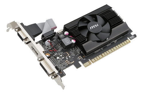 Tarjeta De Video Msi Nvidia Geforce Gt710 2gb Ddr3 Pcie