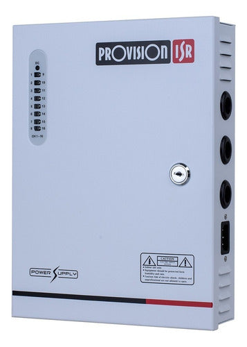 Provision-isr Fuente De Poder 16 Canales 100-240v Salida 12a