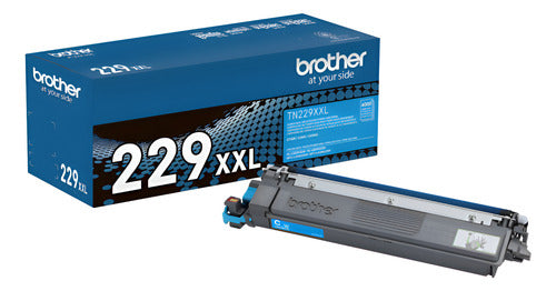 Tóner Brother Tn229xxlc Cian 4000 Pág Extra Alto Rendimiento