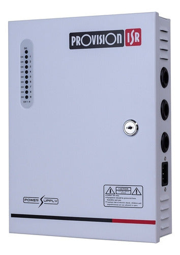 Provision-isr Fuente De Poder, 9 Canales 100-240v Salida 10a