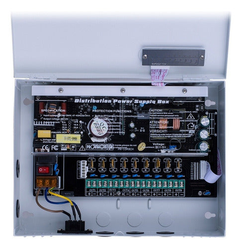 Provision-isr Fuente De Poder, 9 Canales 100-240v Salida 10a