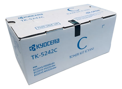 Tóner Kyocera Tk-5242c Cian 3000 Pag 1t02r7cus0 Versalink
