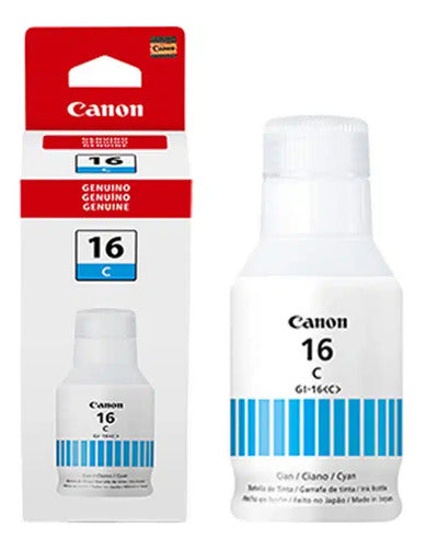 Tinta Canon Gi-16 - Cian - 70ml 4418c001aa Original Gx7010