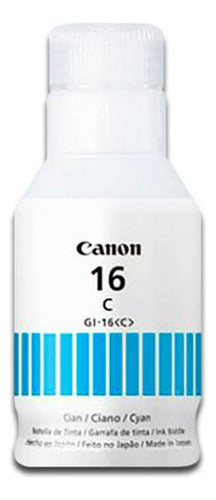 Tinta Canon Gi-16 - Cian - 70ml 4418c001aa Original Gx7010