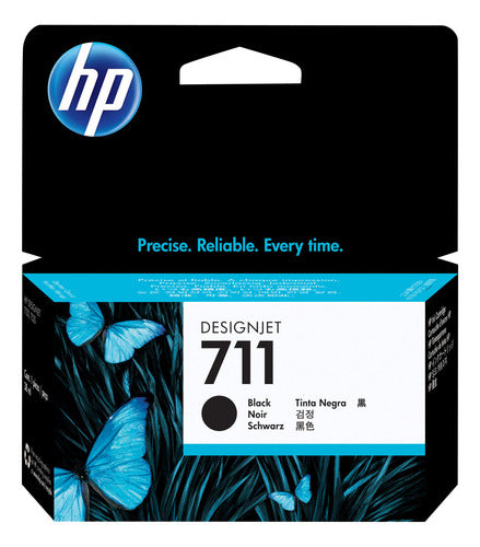 Cartucho Hp 711 Negro Orig 38ml Cz129a Designjet T120 T520
