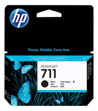 Cartucho Hp 711 Negro Orig 38ml Cz129a Designjet T120 T520