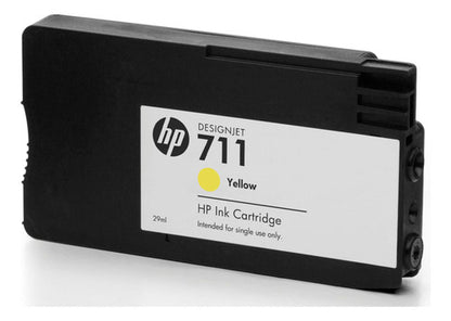 Cartucho Hp 711 Amarillo Original 29ml Cz132a Original