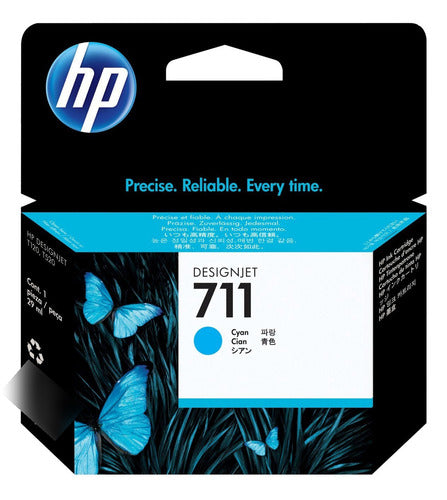 Cartucho Hp 711 Cian Original 29ml  Hp Designjet T120 T520