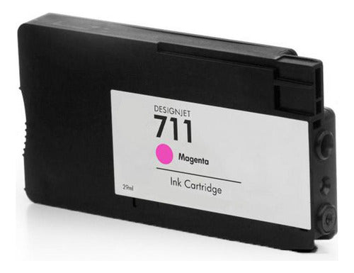 Cartucho Hp 711 Magenta Original 29ml Hp Designjet T120 T520
