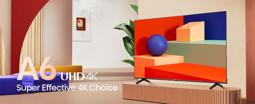 Hisense Smart Tv Led A6kv 43 , 4k Ultra Hd, Negro 43a6kv