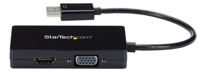 Startech.com Adaptador Displayport Macho-vga/dvi/hdmi 28.4cm