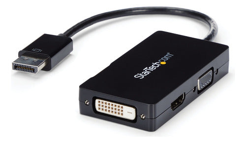 Startech.com Adaptador Displayport Macho-vga/dvi/hdmi 28.4cm