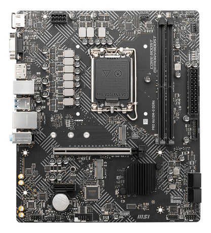 Tarjeta Madre Msi Micro-atx Pro H610m-g Ddr4 1700 Intel H610