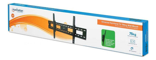 Manhattan Soporte Pared Ajuste Vertical Pantalla 37-70' 75kg Negro