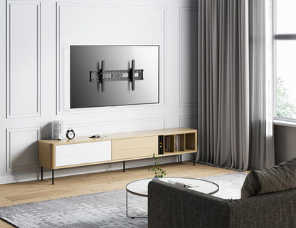 Manhattan Soporte Pared Ajuste Vertical Pantalla 37-70' 75kg Negro