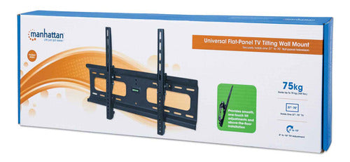 Manhattan Montaje En Pared Universal Pantallas 37-70'' 80kgs Negro