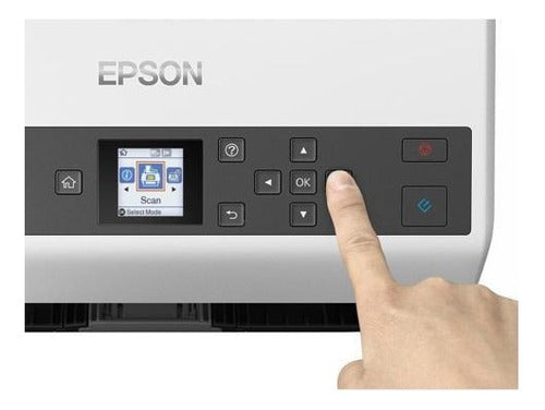 Scanner Epson Workforce Ds-870 600x600dpi Color Dúplex White