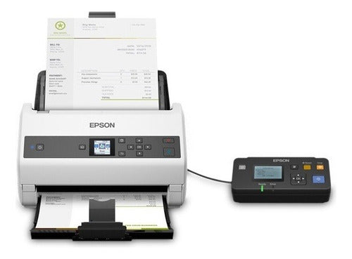 Scanner Epson Workforce Ds-870 600x600dpi Color Dúplex White