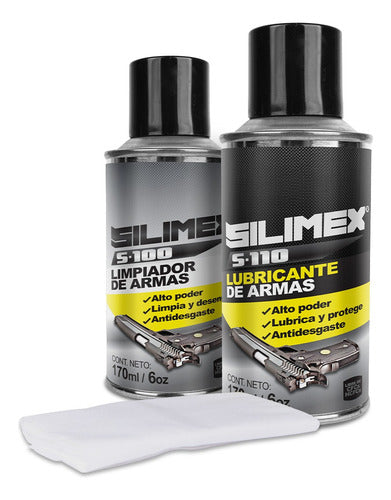 Kit Limpieza Protección Avanzada Armas Silimex Mantenimiento