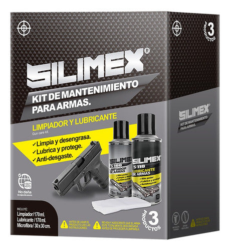 Kit Limpieza Protección Avanzada Armas Silimex Mantenimiento
