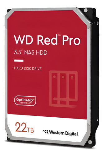 Disco Duro Nas Wd Red Pro 3.5' 22tb Sata Iii 6 Gbit 7200rpm