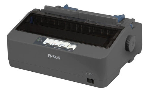 Epson Lx-350 110v, Blanco Y Negro, Matriz De Puntos, 9 Pines