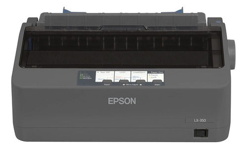 Epson Lx-350 110v, Blanco Y Negro, Matriz De Puntos, 9 Pines
