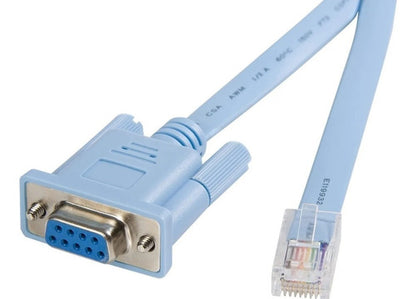 Startech.com Cable Rj45 Macho - Serial Db9 Hembra 1.8m Azul