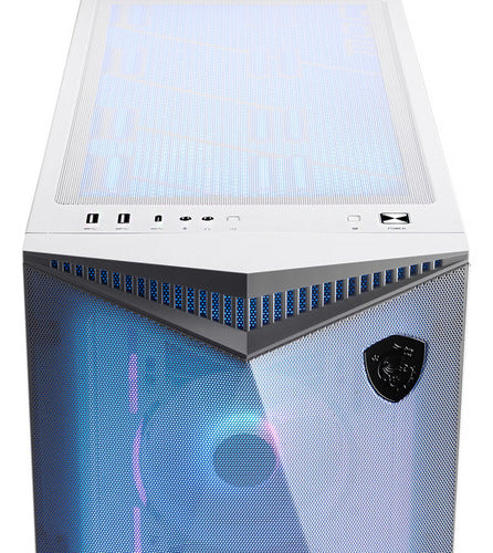 Gabinete Msi Mpg Gungnir 300r Airflow Con Ventana Rgb Blanco
