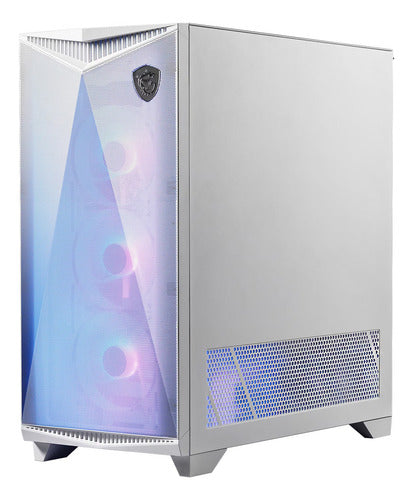 Gabinete Msi Mpg Gungnir 300r Airflow Con Ventana Rgb Blanco