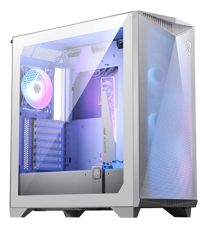Gabinete Msi Mpg Gungnir 300r Airflow Con Ventana Rgb Blanco