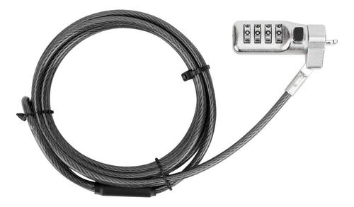 Targus Candado De Combinación Para Laptops, 2 Metros, Negro